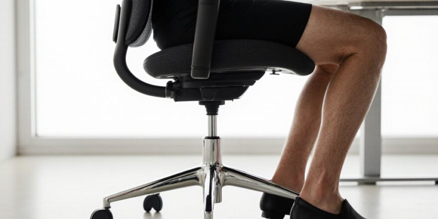 ergonomischer sattelstuhl